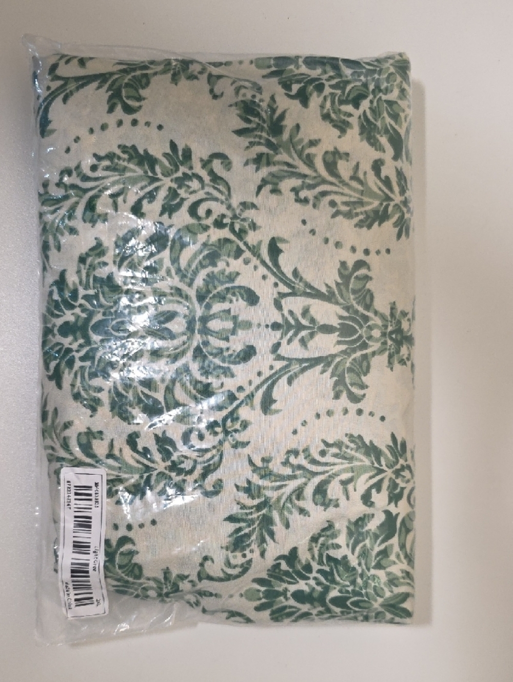 Classic Green Damask Button-Down Shirt - Women's - Picture 8 of 8